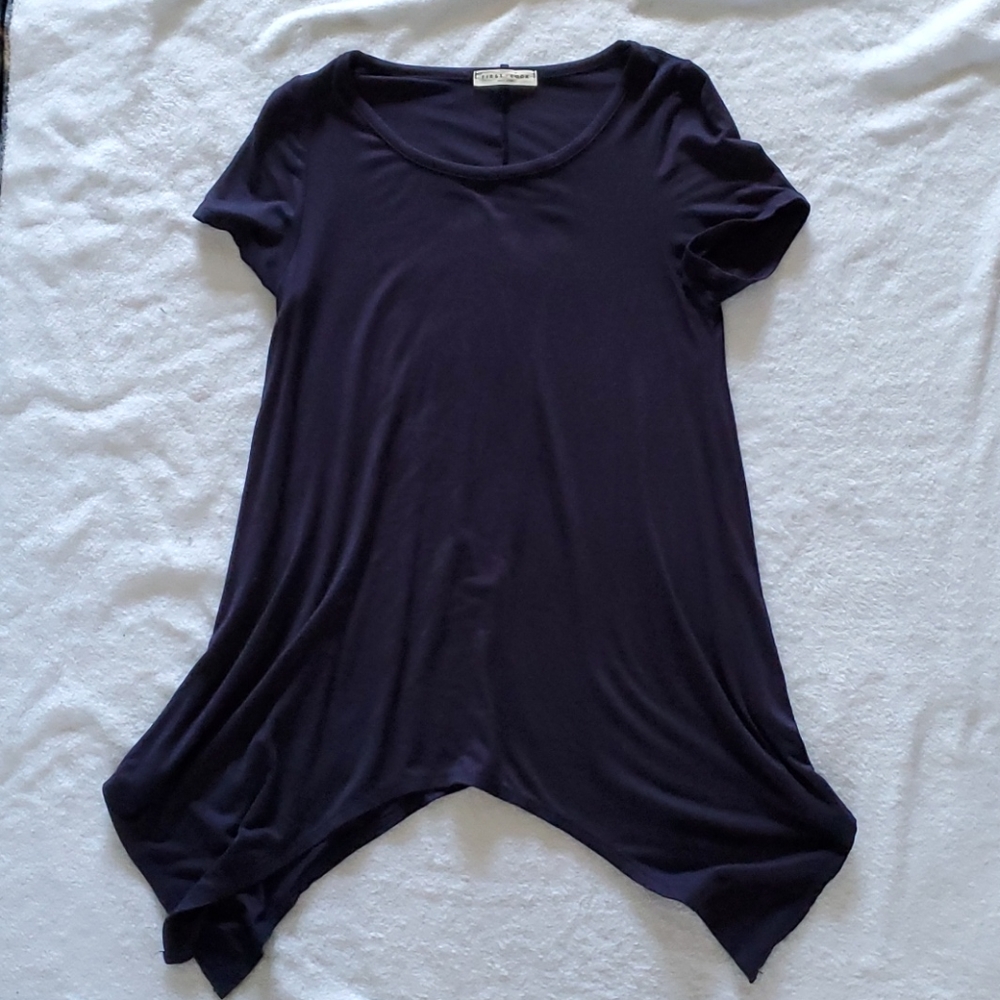First Look dark navy blue shirt